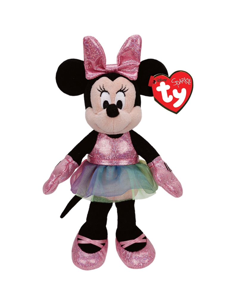 Minnie Pink Sparkle 6" Plush