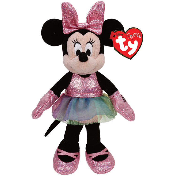 Minnie Pink Sparkle 6" Plush