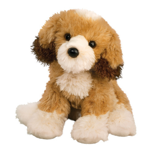 Buttercup - Doodle Mix Pup with Red Collar 8"
