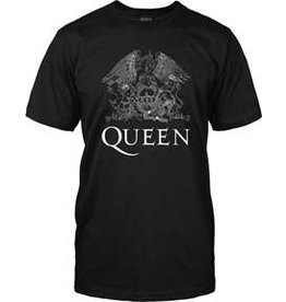 Queen - White Logo on Black
