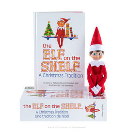 Elf On The Shelf - Boy & Book