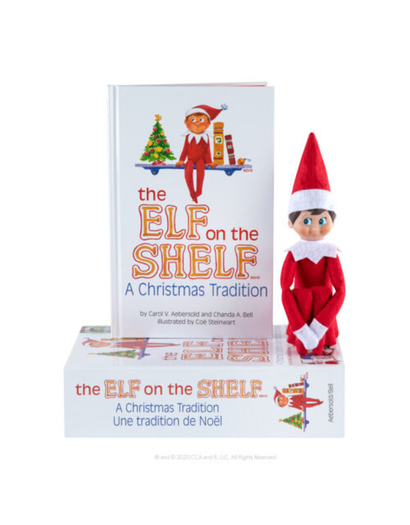 Elf On The Shelf - Boy & Book