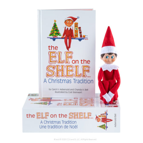 Elf On The Shelf - Boy & Book