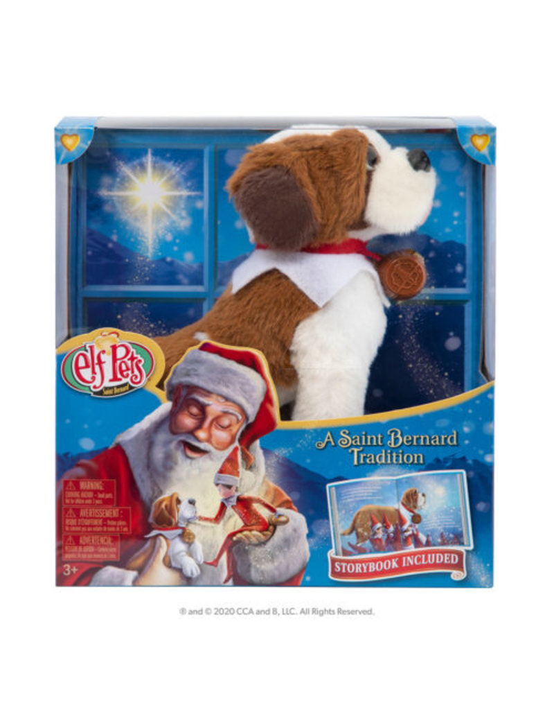 Elf on the Shelf - St. Bernard Pet