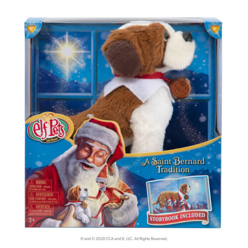 Elf on the Shelf - St. Bernard Pet