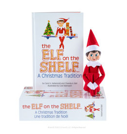 Elf On The Shelf - Girl & Book