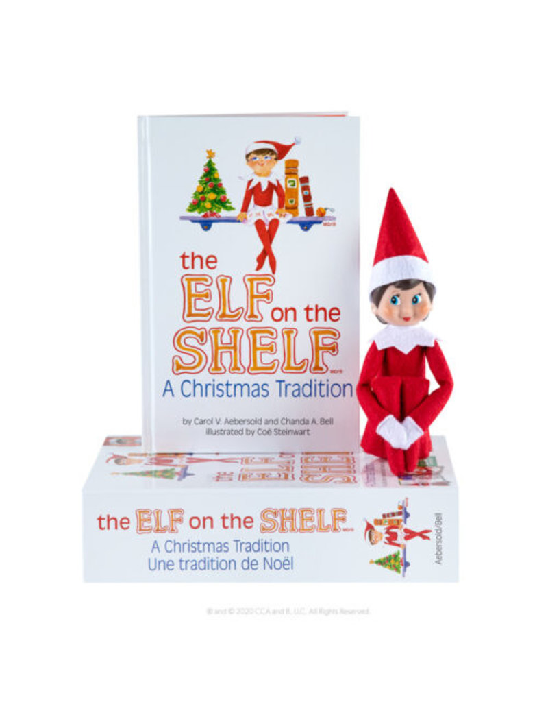 Elf On The Shelf - Girl & Book - The X Store