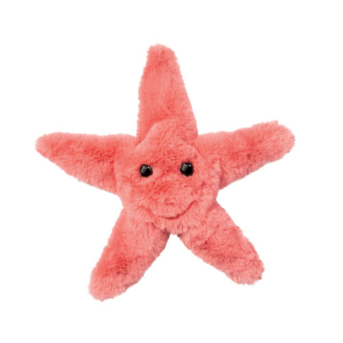 Coral Shiny Starfish Plush