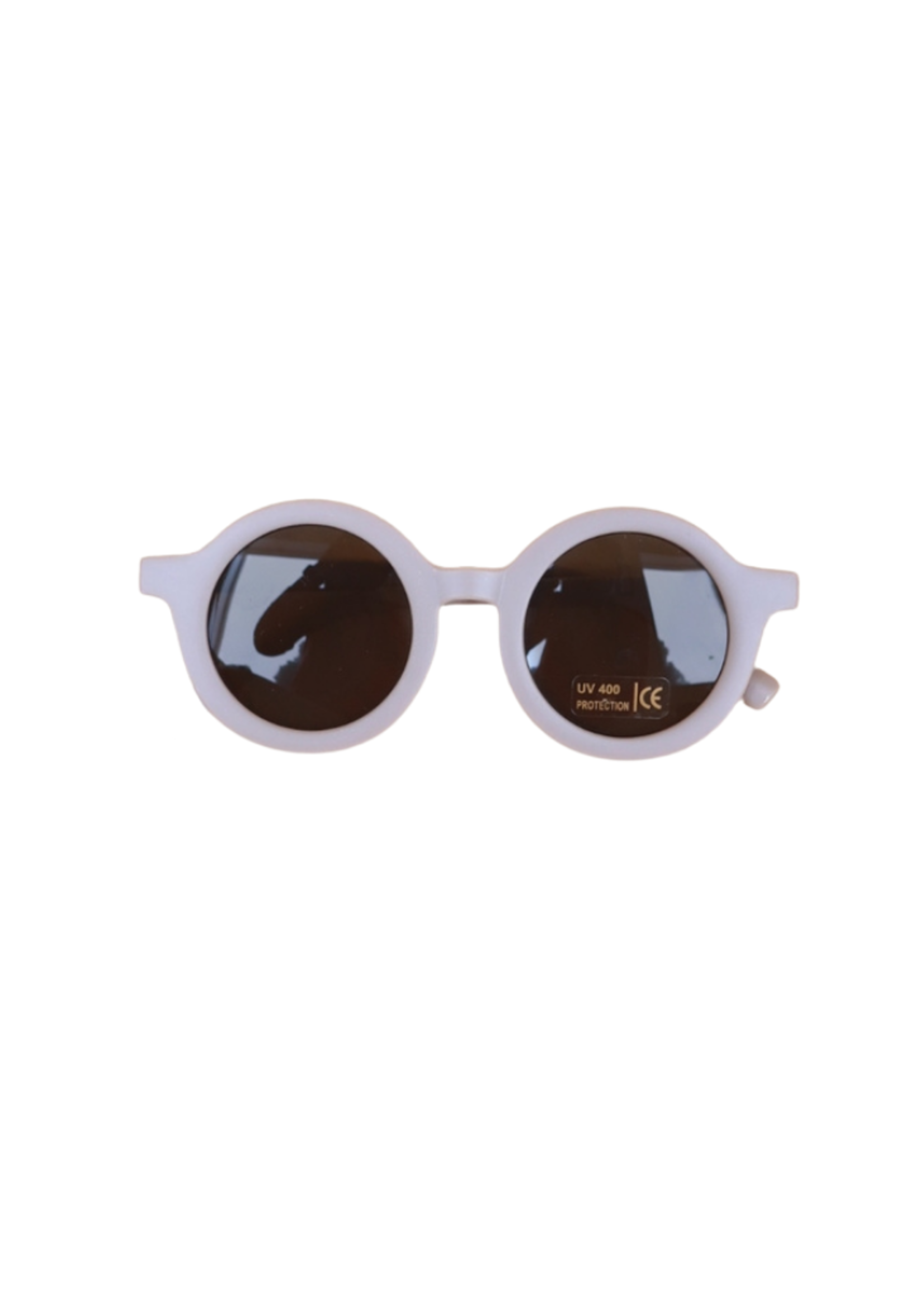 Polished Prints Retro Sunglasses - Brown Gray