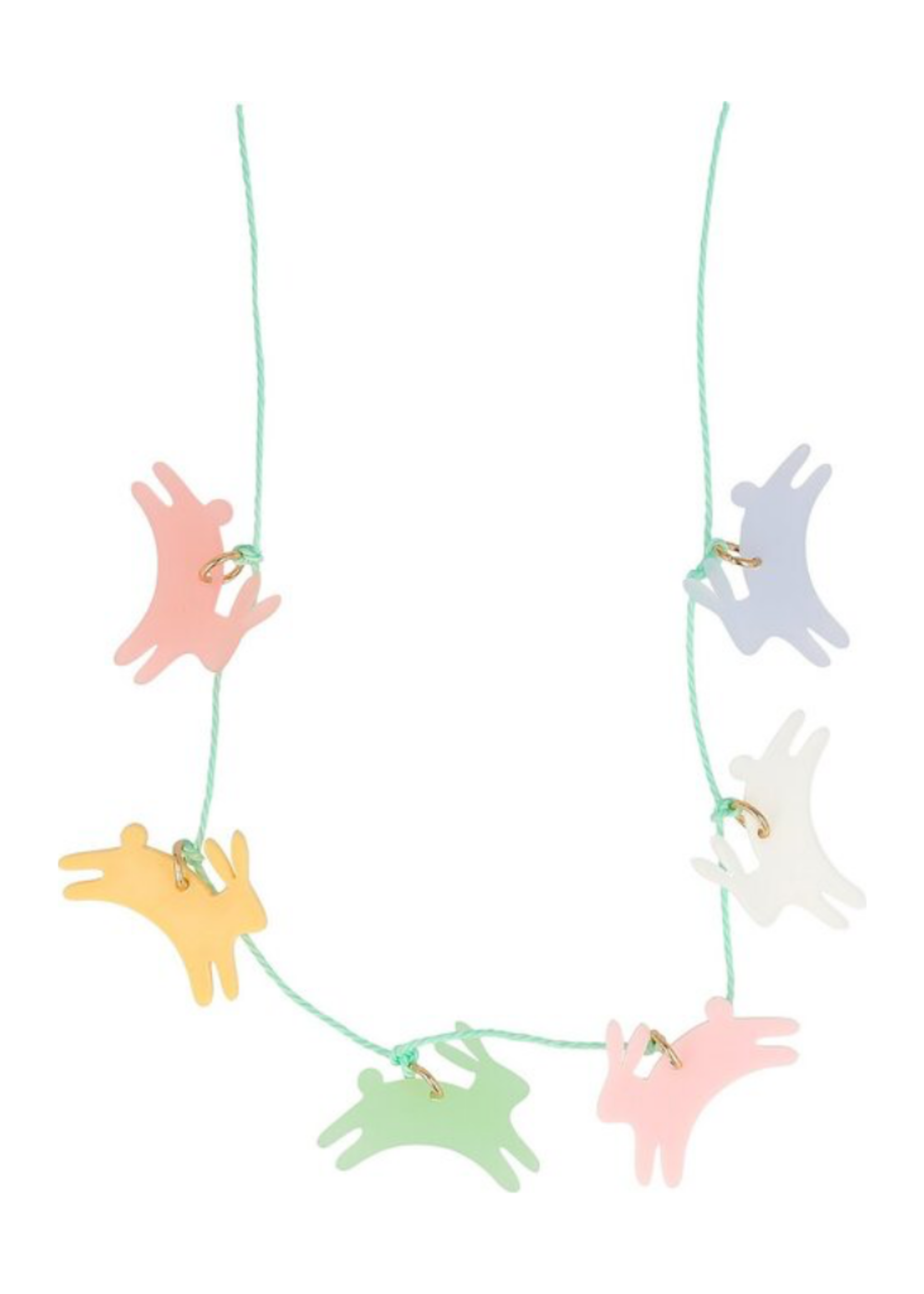 Meri Meri Leaping Bunny Necklace