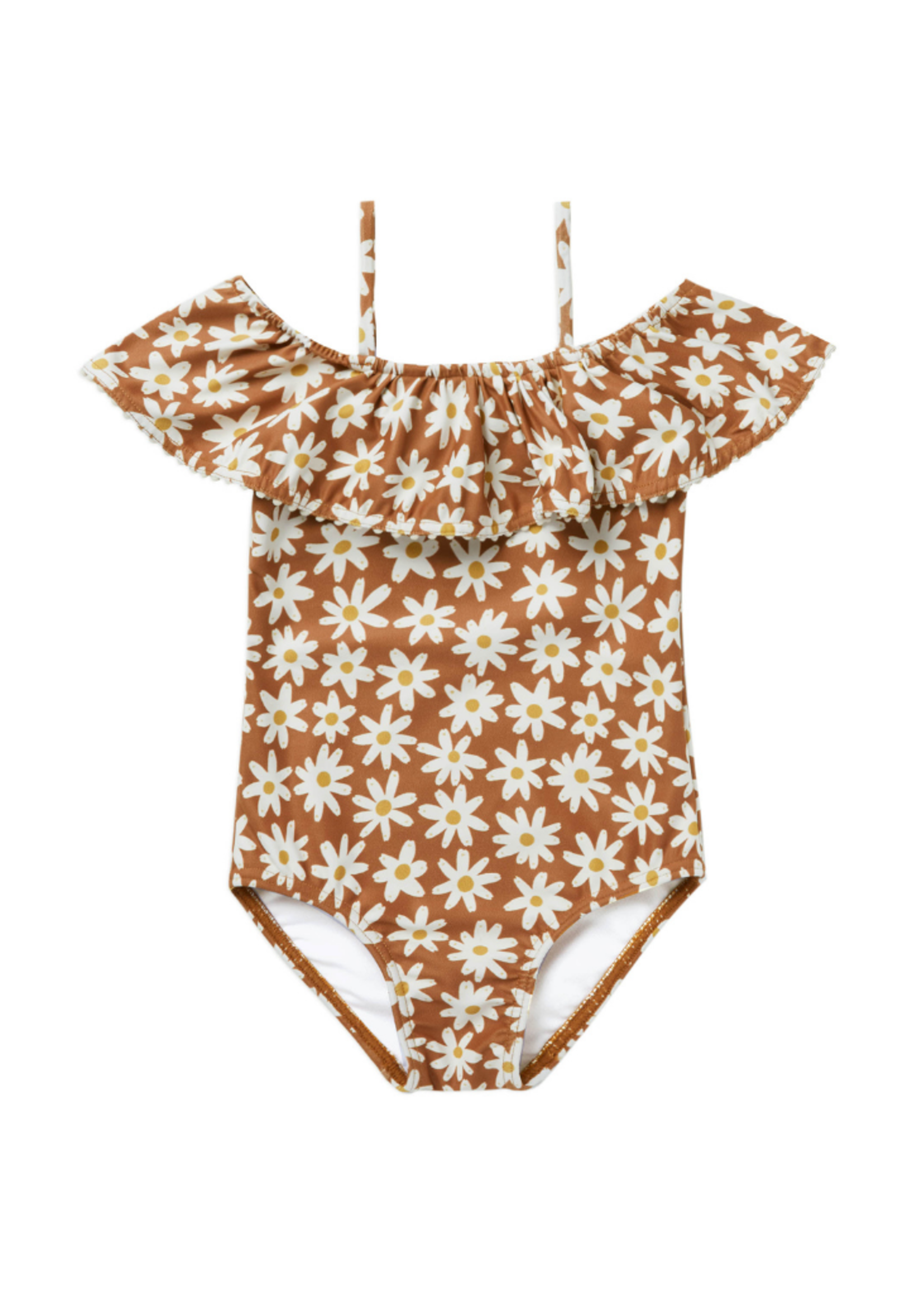 Rylee & Cru Daisy Off The Shoulder Baby One Piece