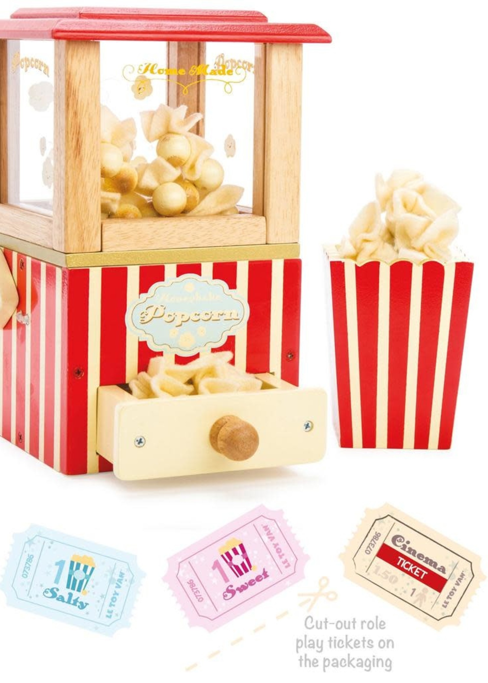 Le Toy Van Popcorn Machine