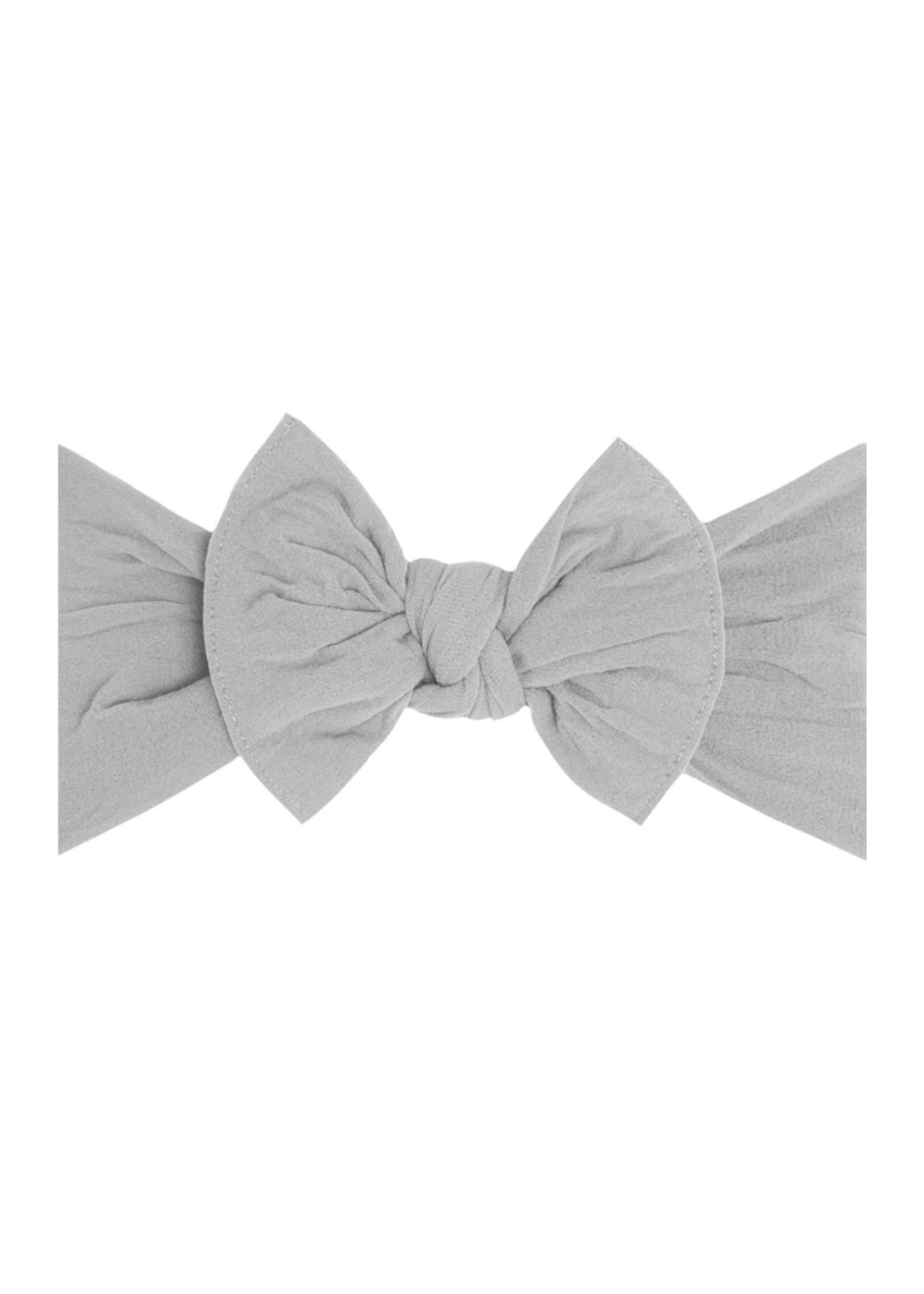 Baby Bling Knot Headband - Grey