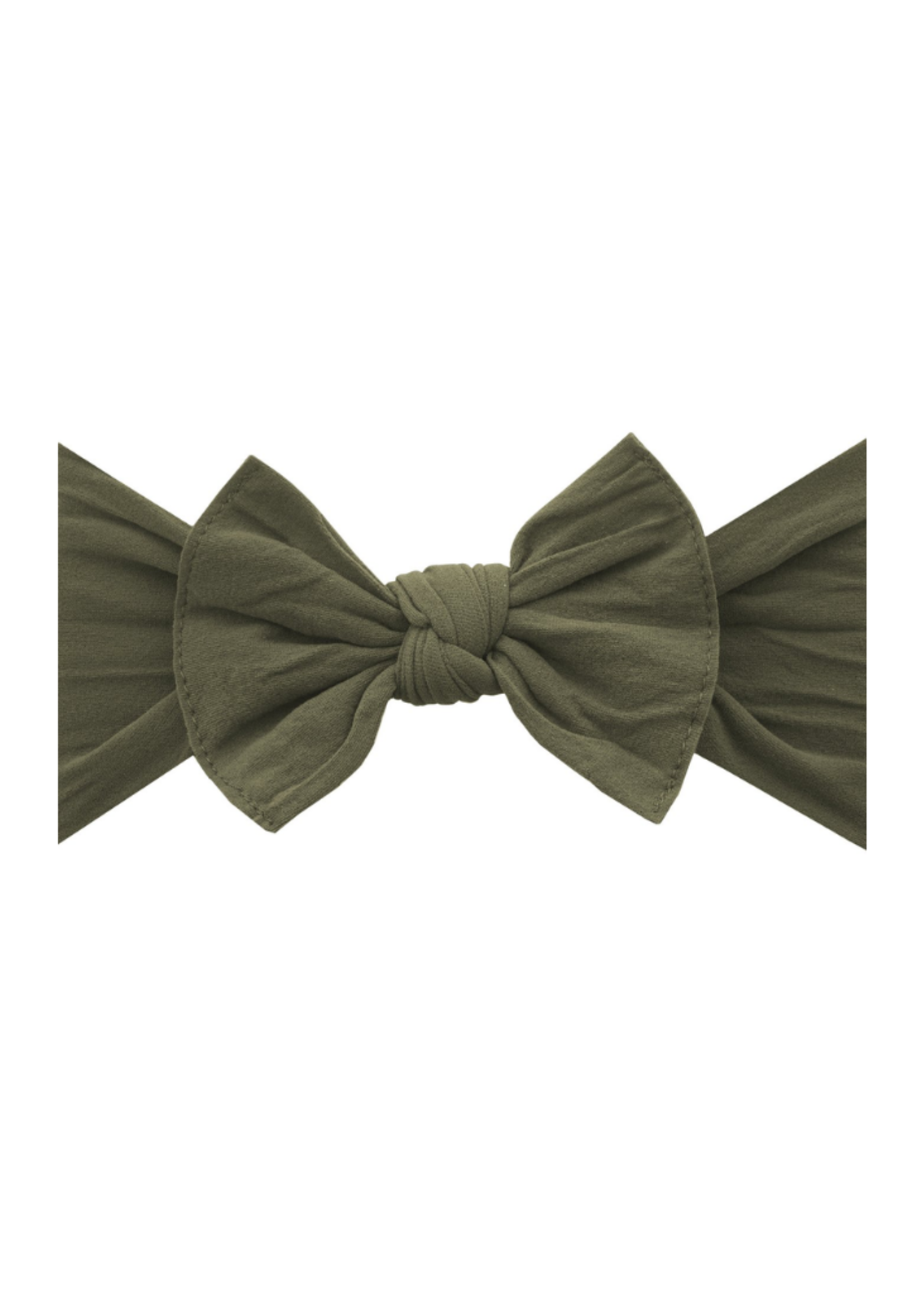 Baby Bling Knot Headband - Army Green