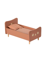 Maileg Wooden Bed, Mini - Rose