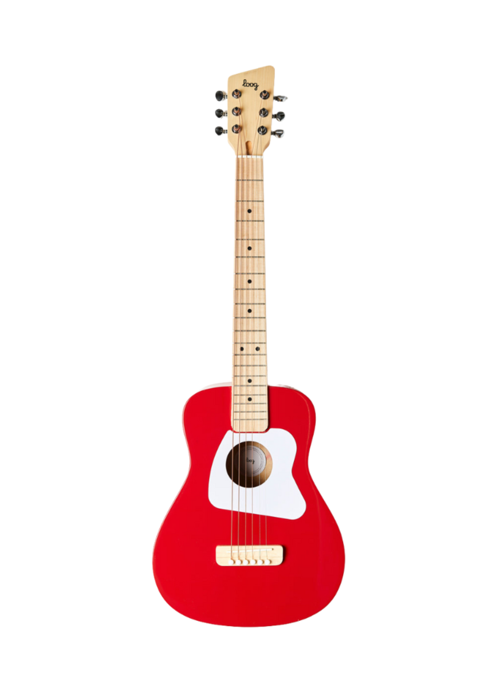 Loog Guitars, LLC Pro VI Acoustic Guitar - Red