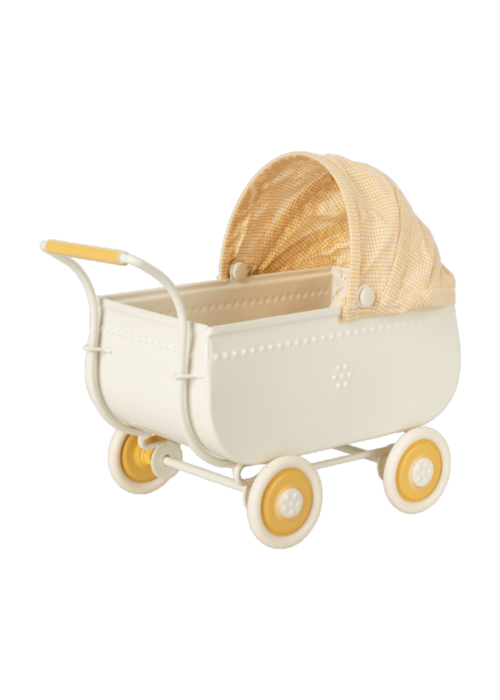 Maileg Pram, Micro - Yellow