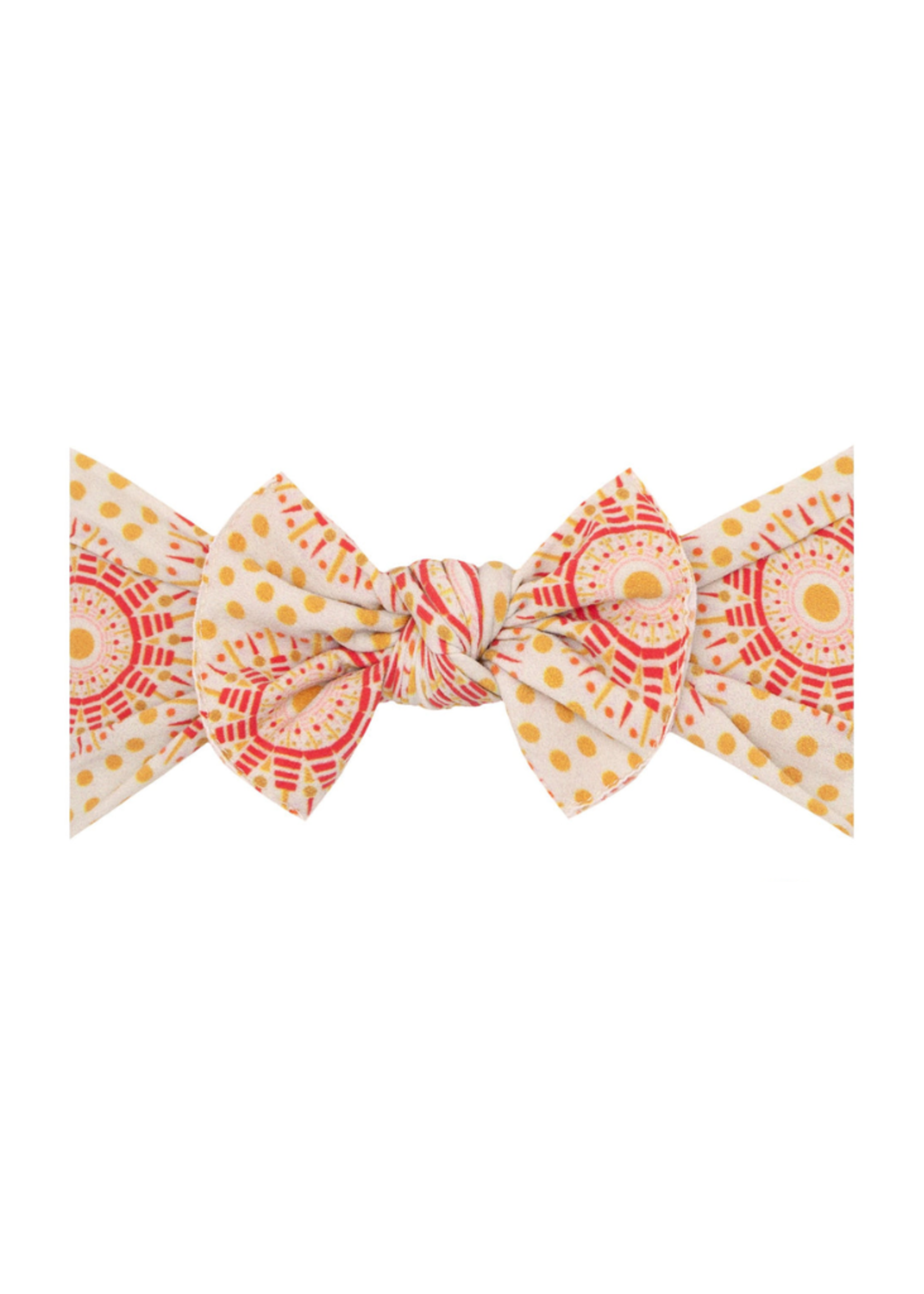 Baby Bling Printed Knot Headband - Sunburst