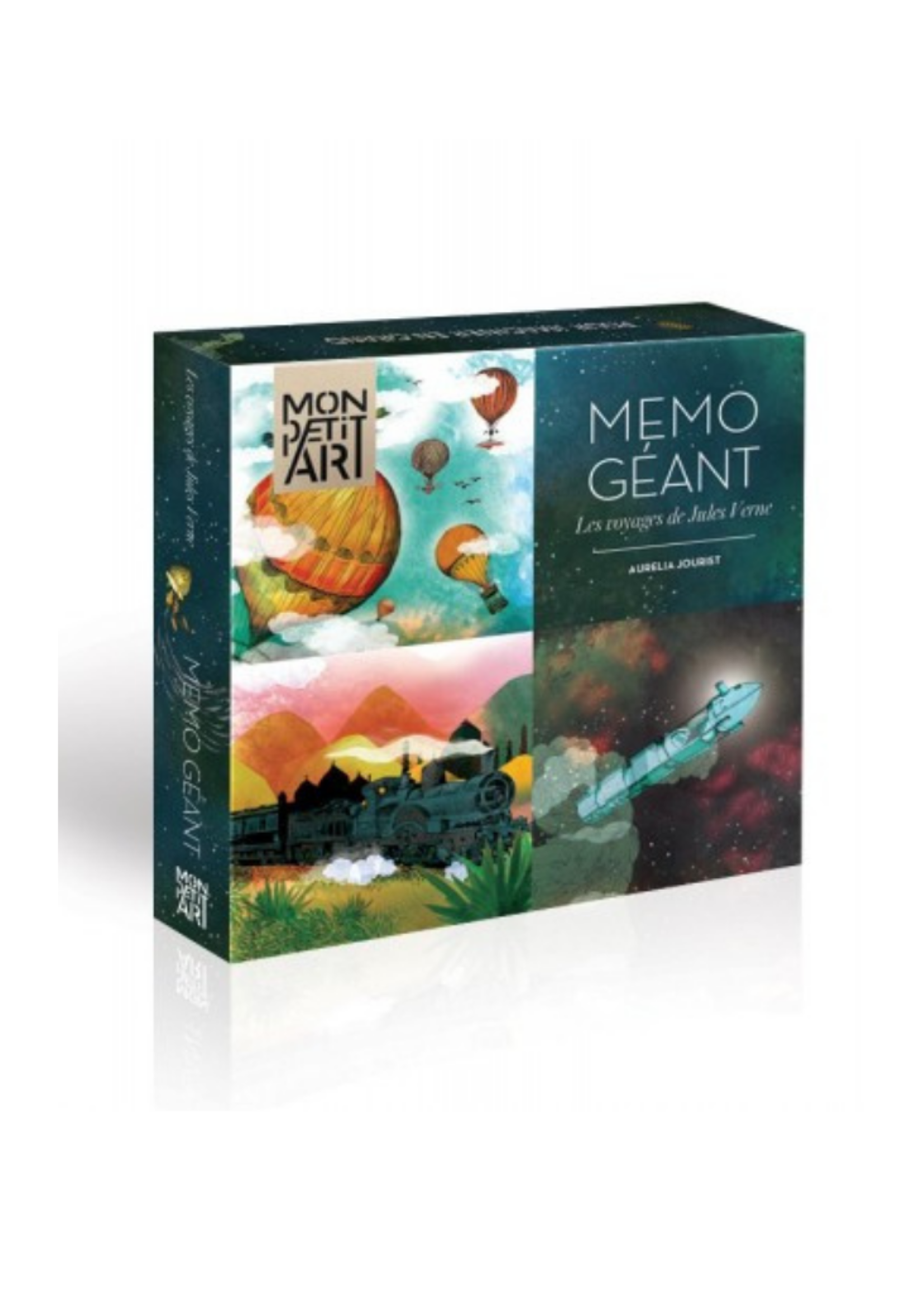 Mon Petit Art Giant Memo - The Travels of Jules Verne