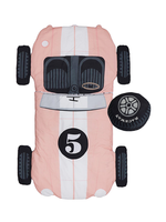 Wonder & Wise Pink Race Car Sleeping Bag