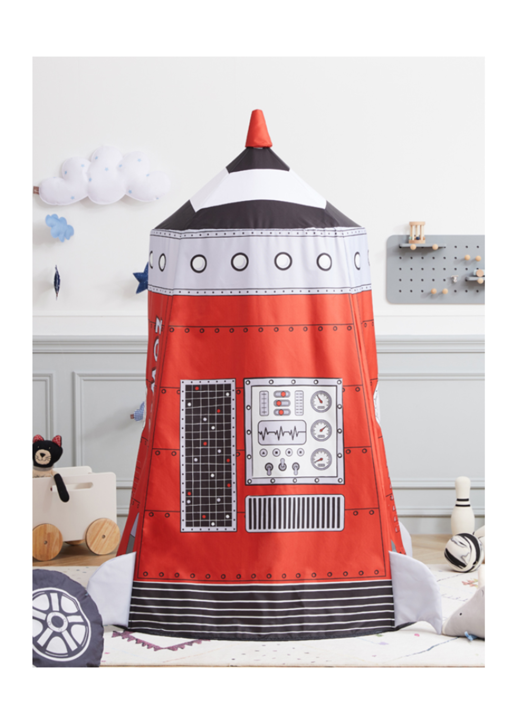 Wonder & Wise Rocket Pop-Up Playhome