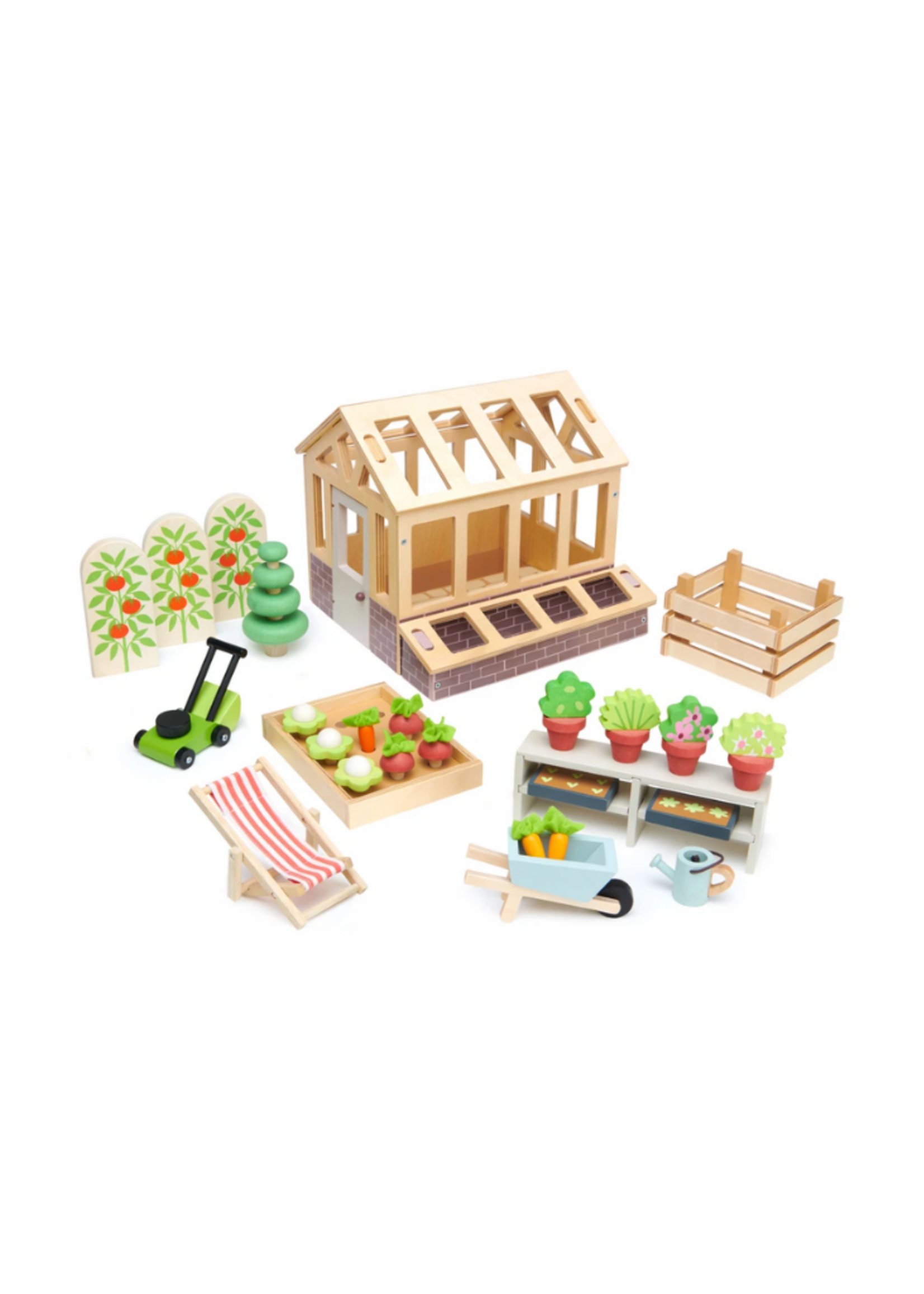 Tender Leaf Greenhouse & Garden Set