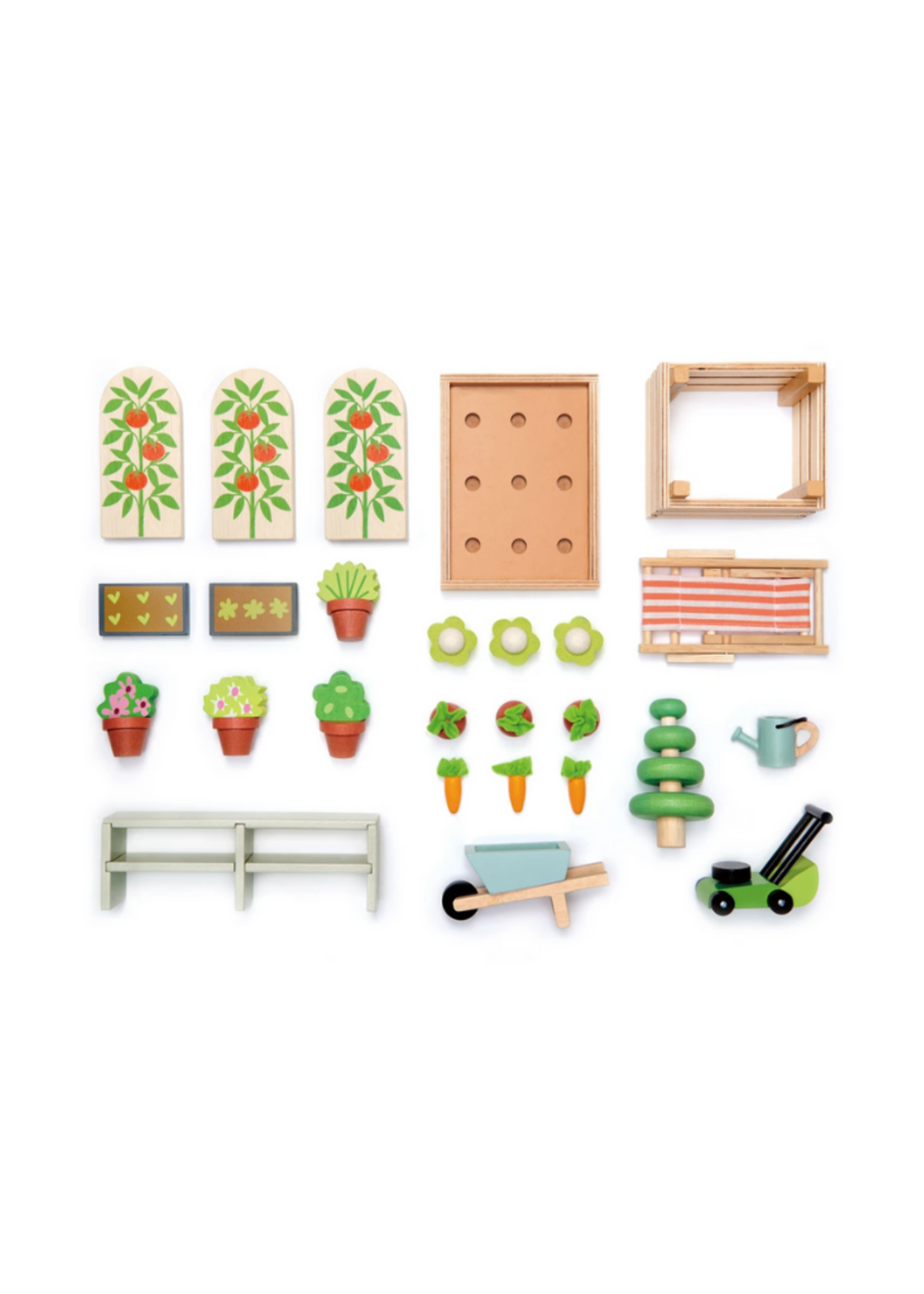 Tender Leaf Greenhouse & Garden Set