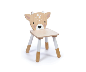 Tender Leaf Forest Deer Chair Sugarcup Trading