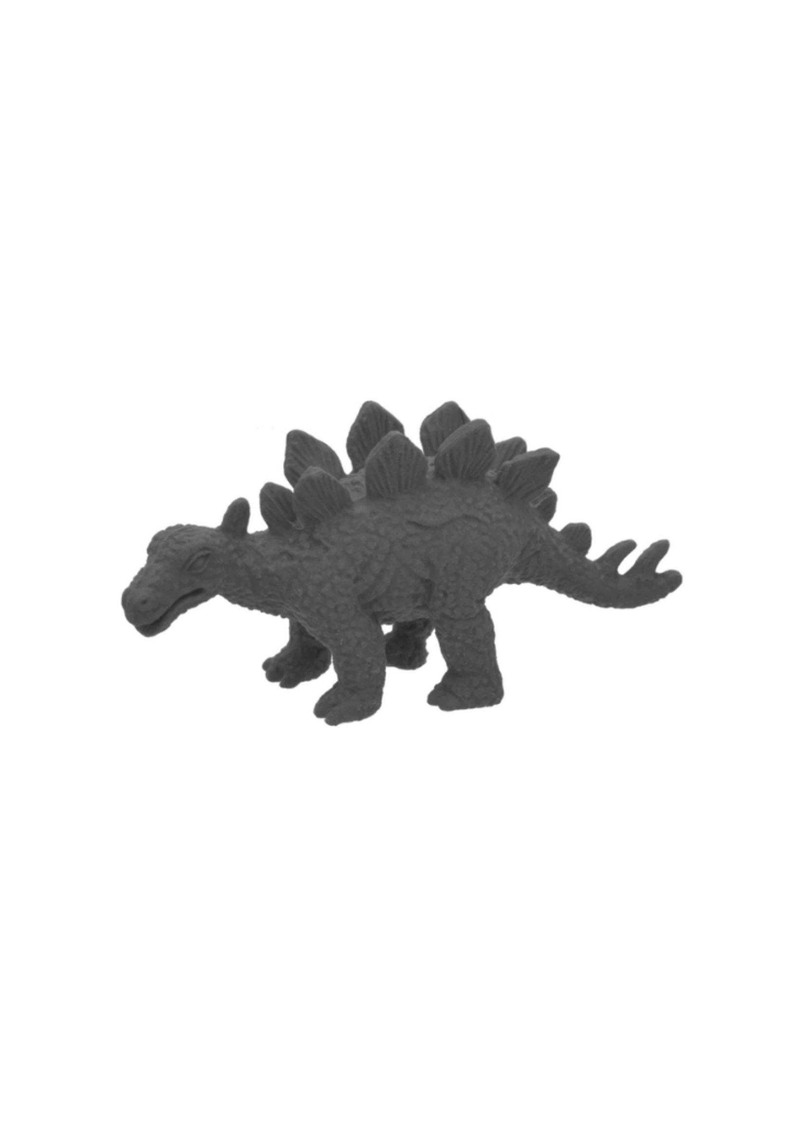 Streamline Dinosaur Eraser - Grey