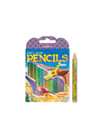 eeBoo Dino Colored Pencils - Swirls