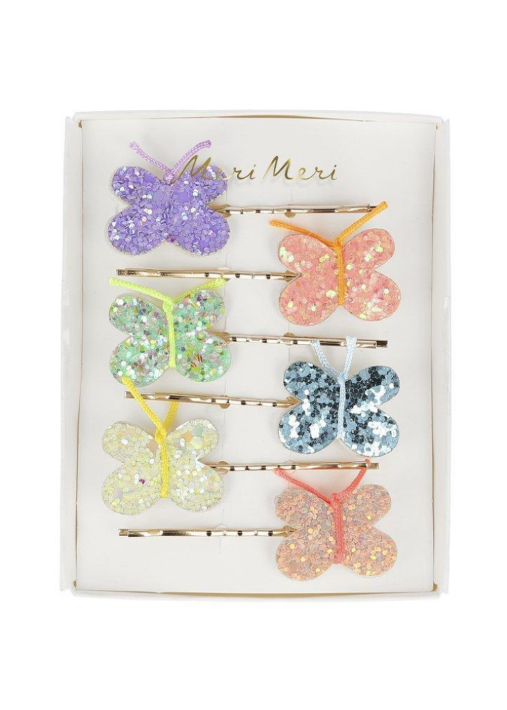 Meri Meri Glitter Butterfly Hair Slides