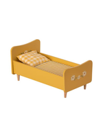 Maileg Wooden Bed, Mini - Yellow