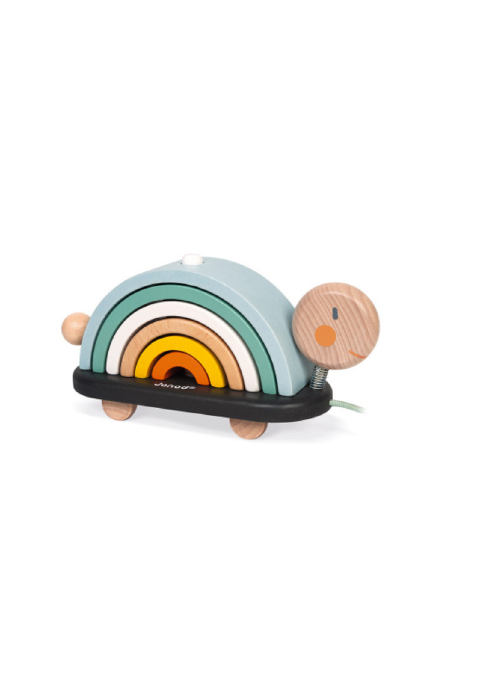 Janod Sweet Cocoon Rainbow Turtle