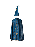 Great Pretenders Starry Night Wizard Cape & Hat