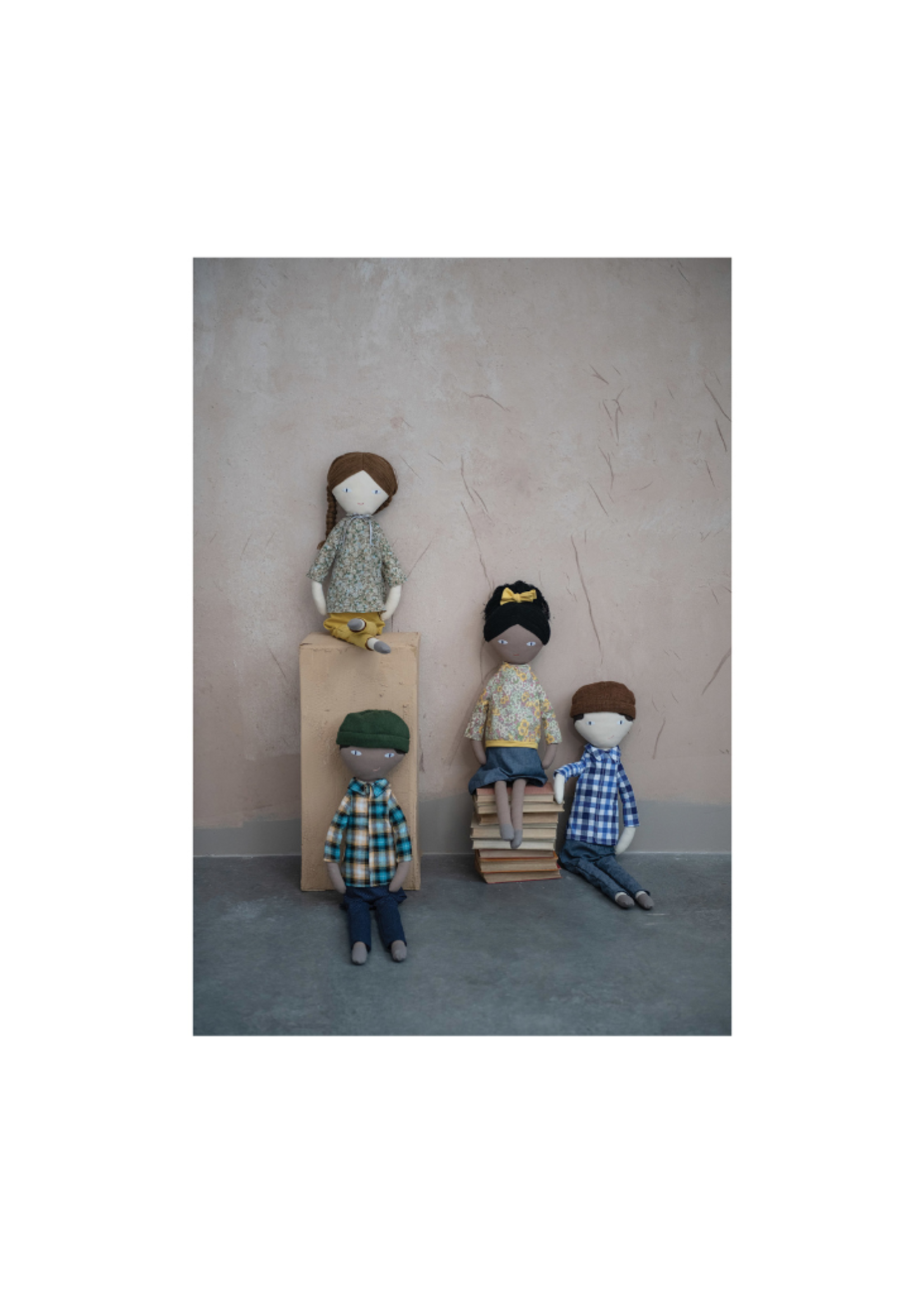 Creative Co-op Benny Oversized Doll