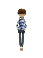 Creative Co-op Benny Oversized Doll