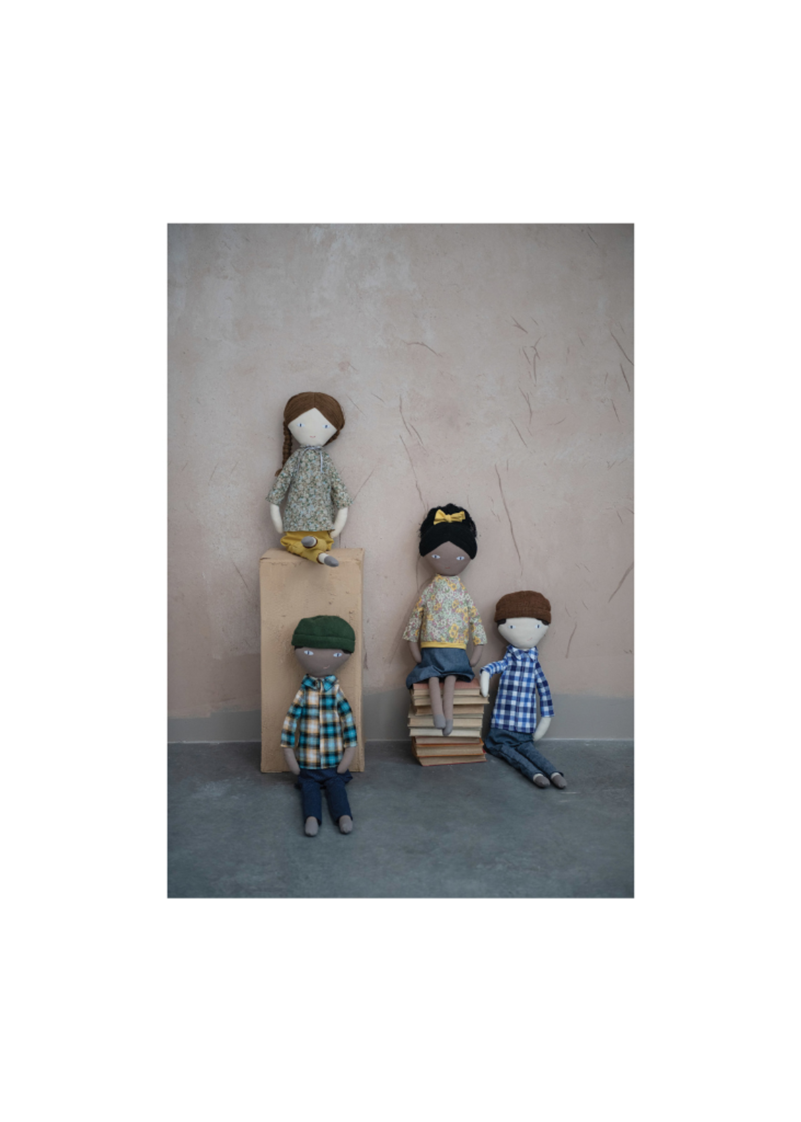 Creative Co-op Esme Oversized Doll