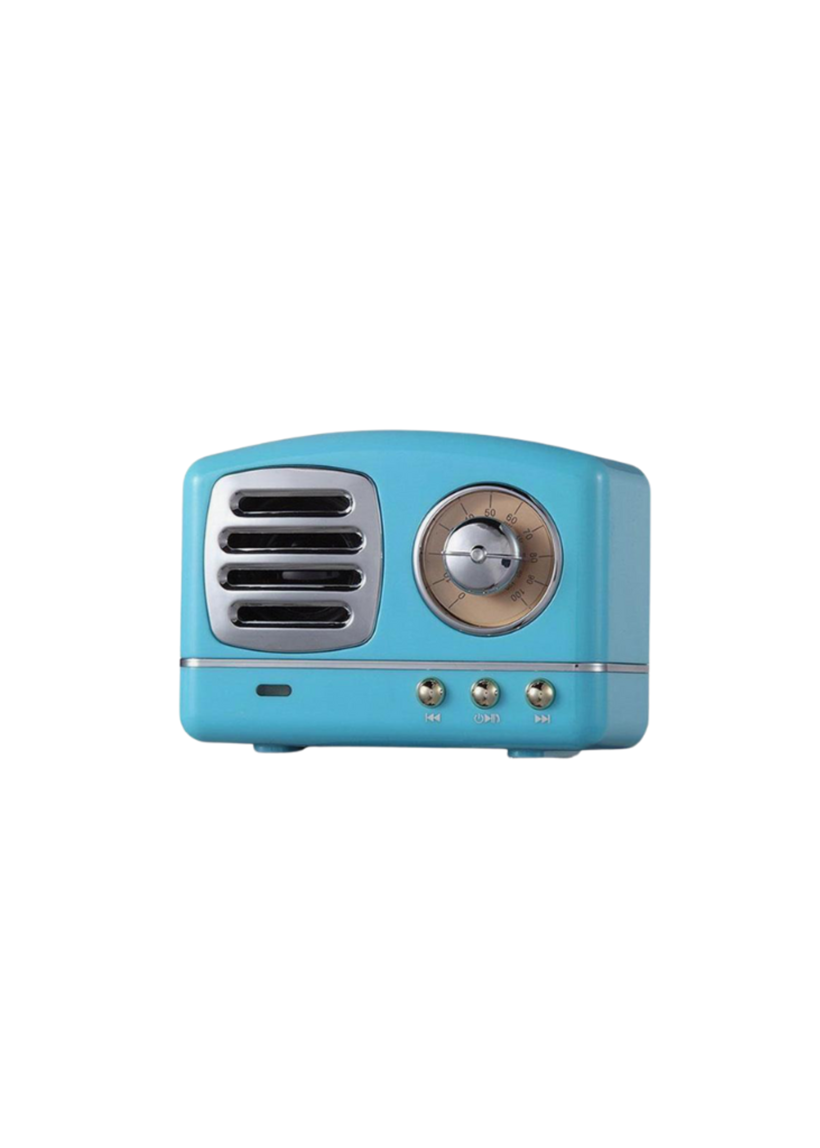 Funky Rico Inc. Retro Speaker Blue