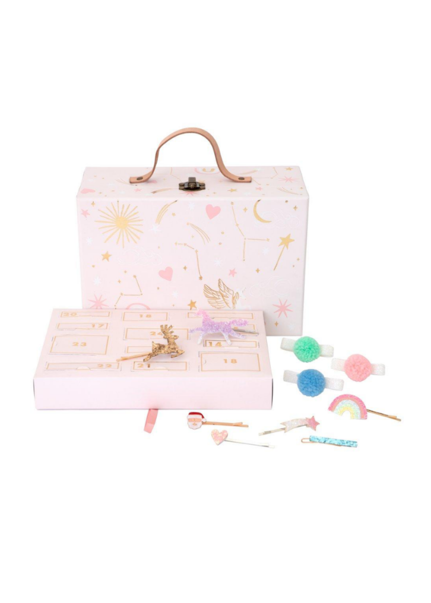 Meri Meri Hair Accessories Advent Calendar Suitcase