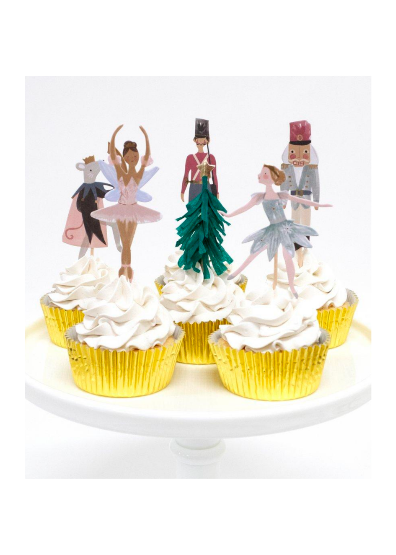 Meri Meri Nutcracker Cupcake Kit