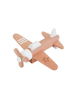 kiko & gg Hikoki Friction Propeller Plane - White