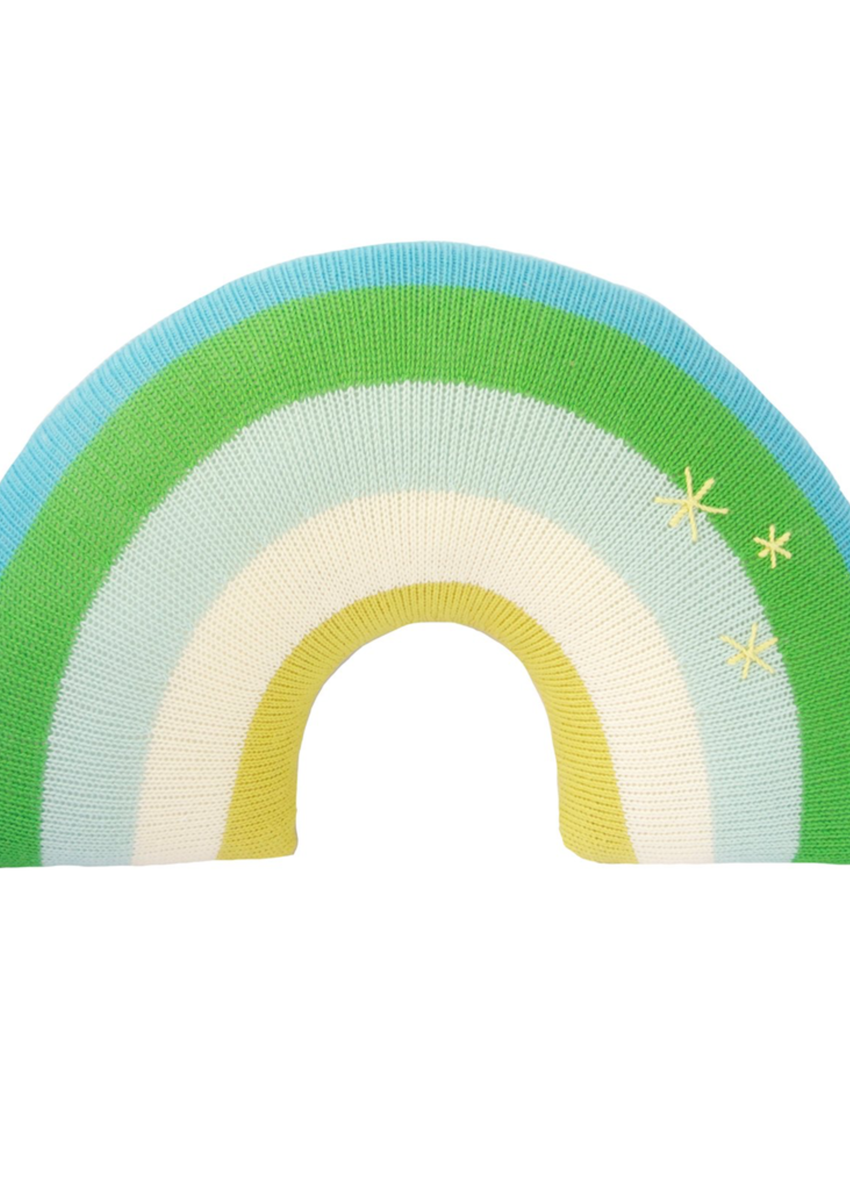 Blabla Rainbow Pillow Blue