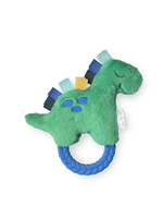 Itzy Ritzy Dino Rattle Pal Plush with Teether