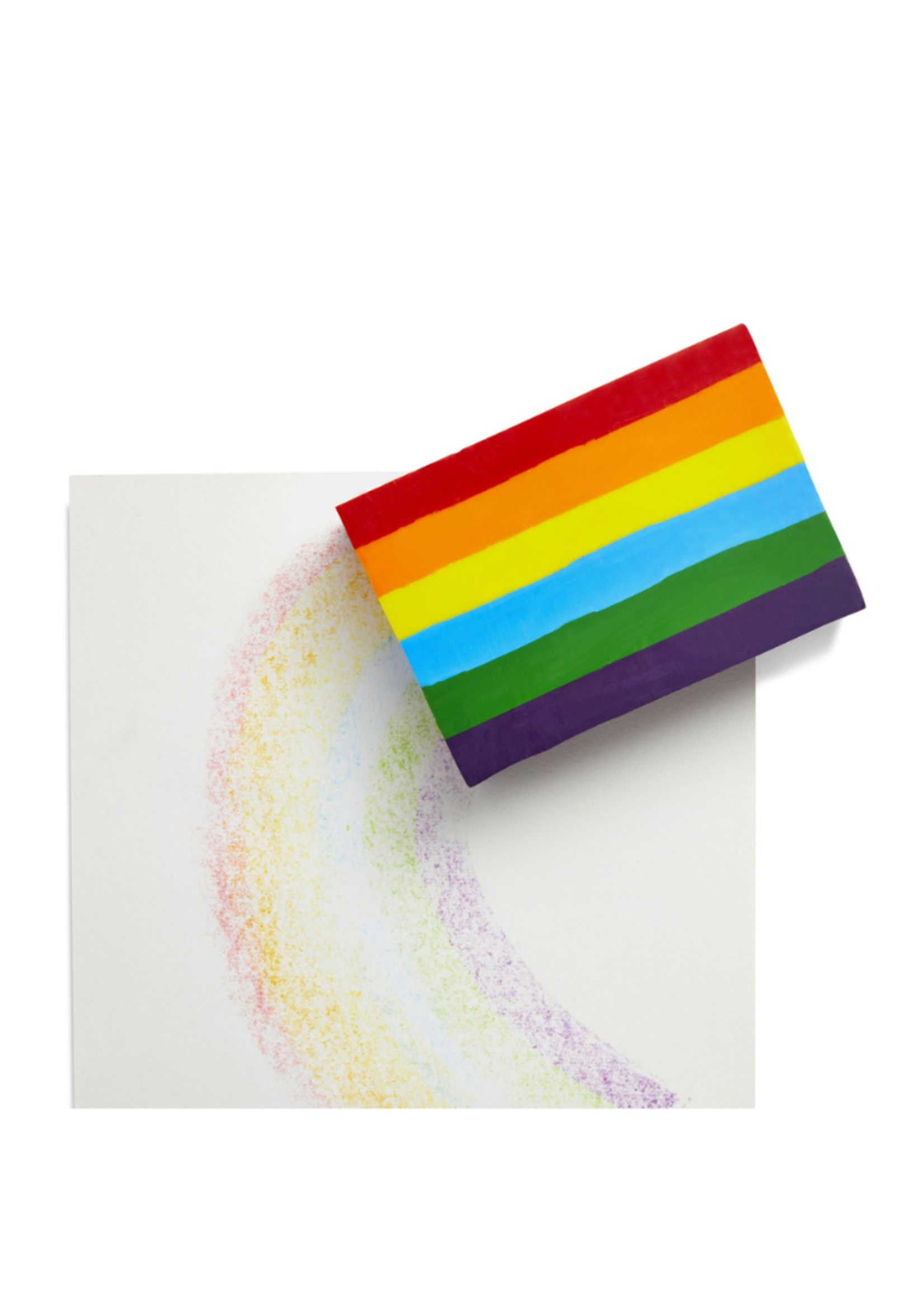 Kid Made Modern Rainbow Block Crayon