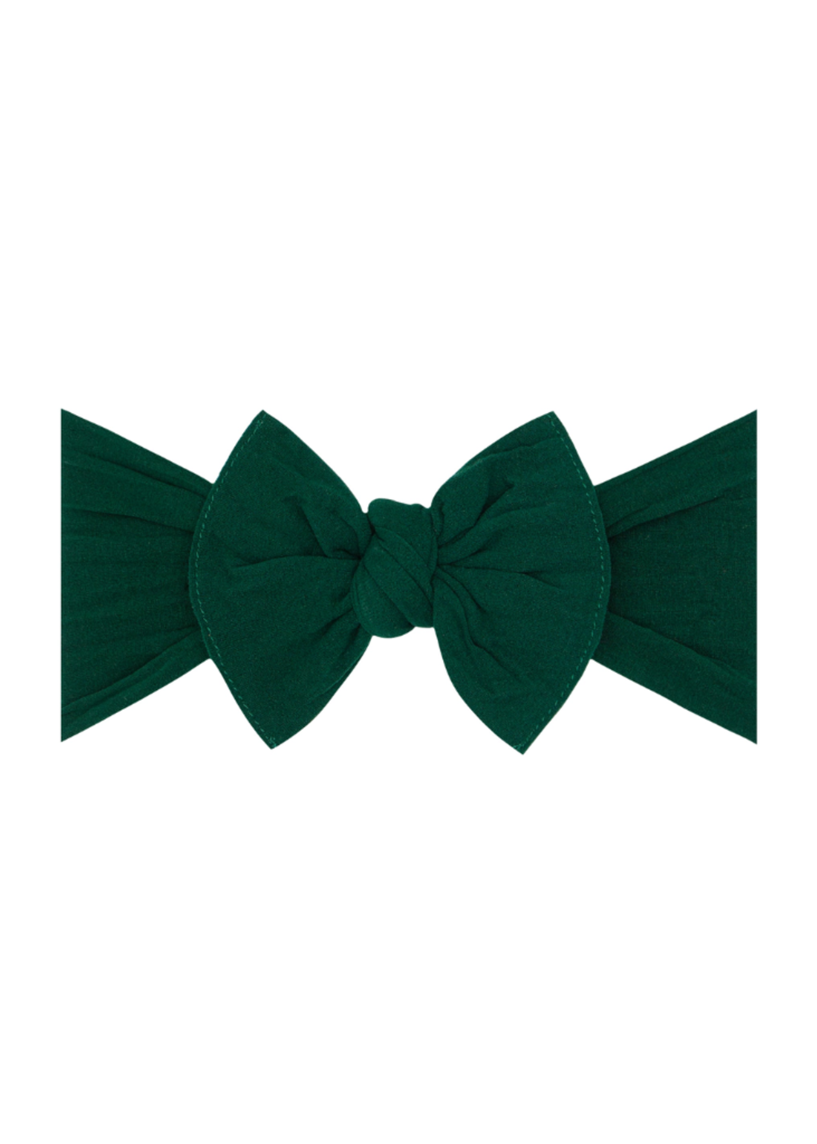 Baby Bling Knot Headband - Forest Green
