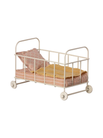 Maileg Micro Cot Bed - Rose