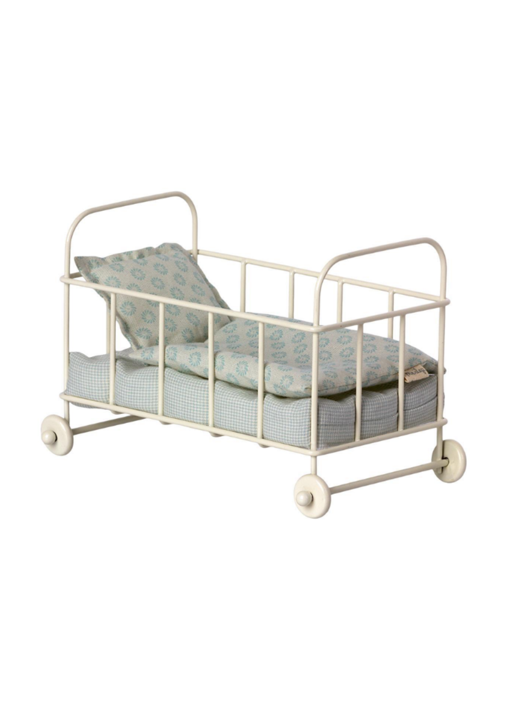 Maileg Micro Cot Bed - Blue