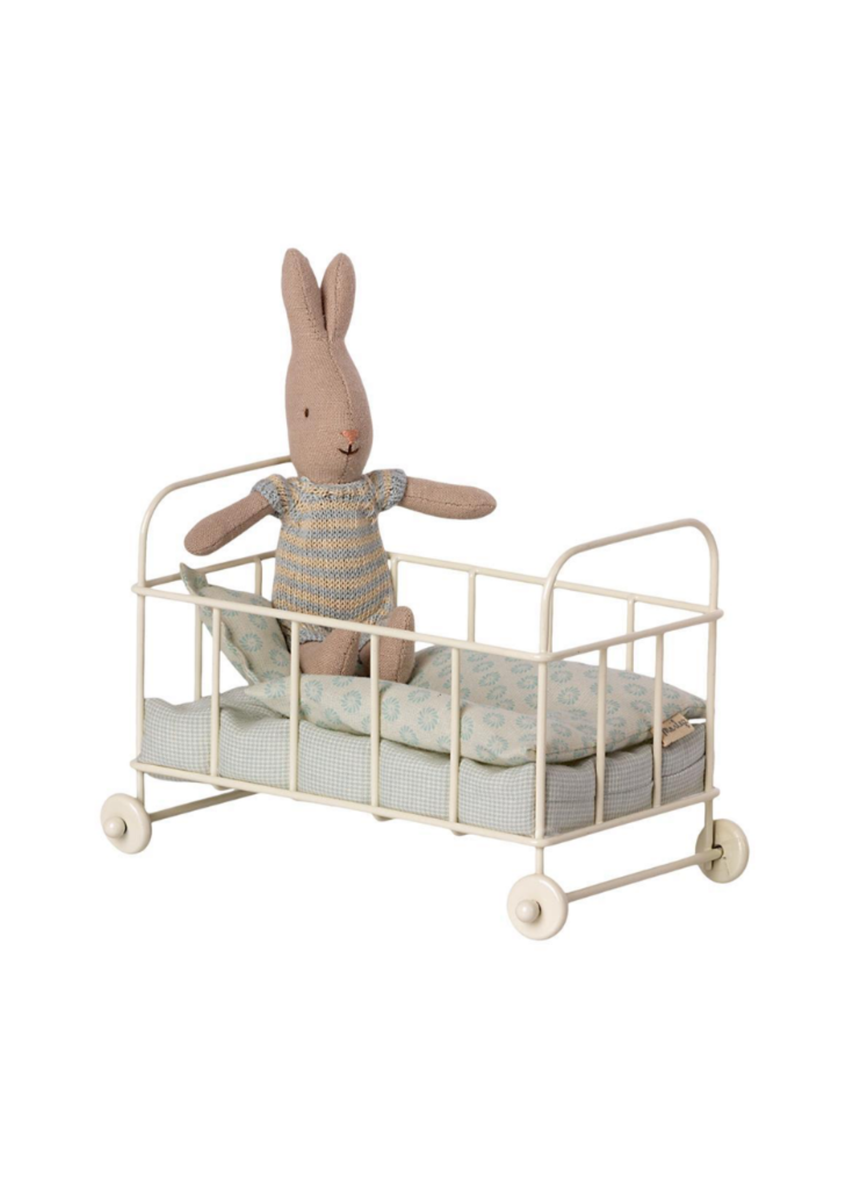 Maileg Micro Cot Bed - Blue