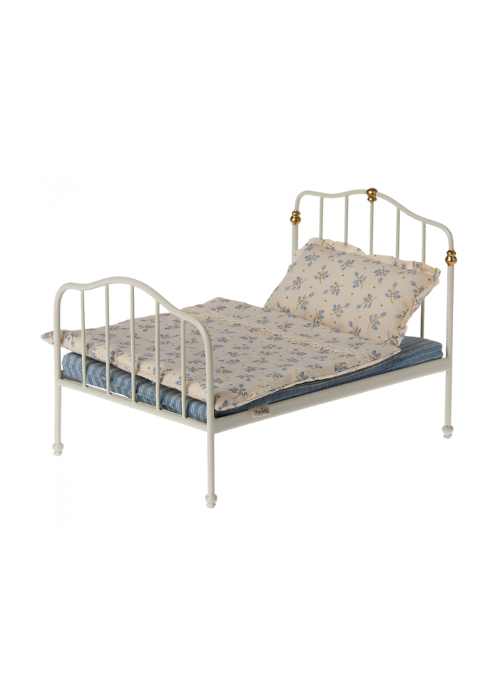 Maileg Bed, Parent Mouse - Off-White