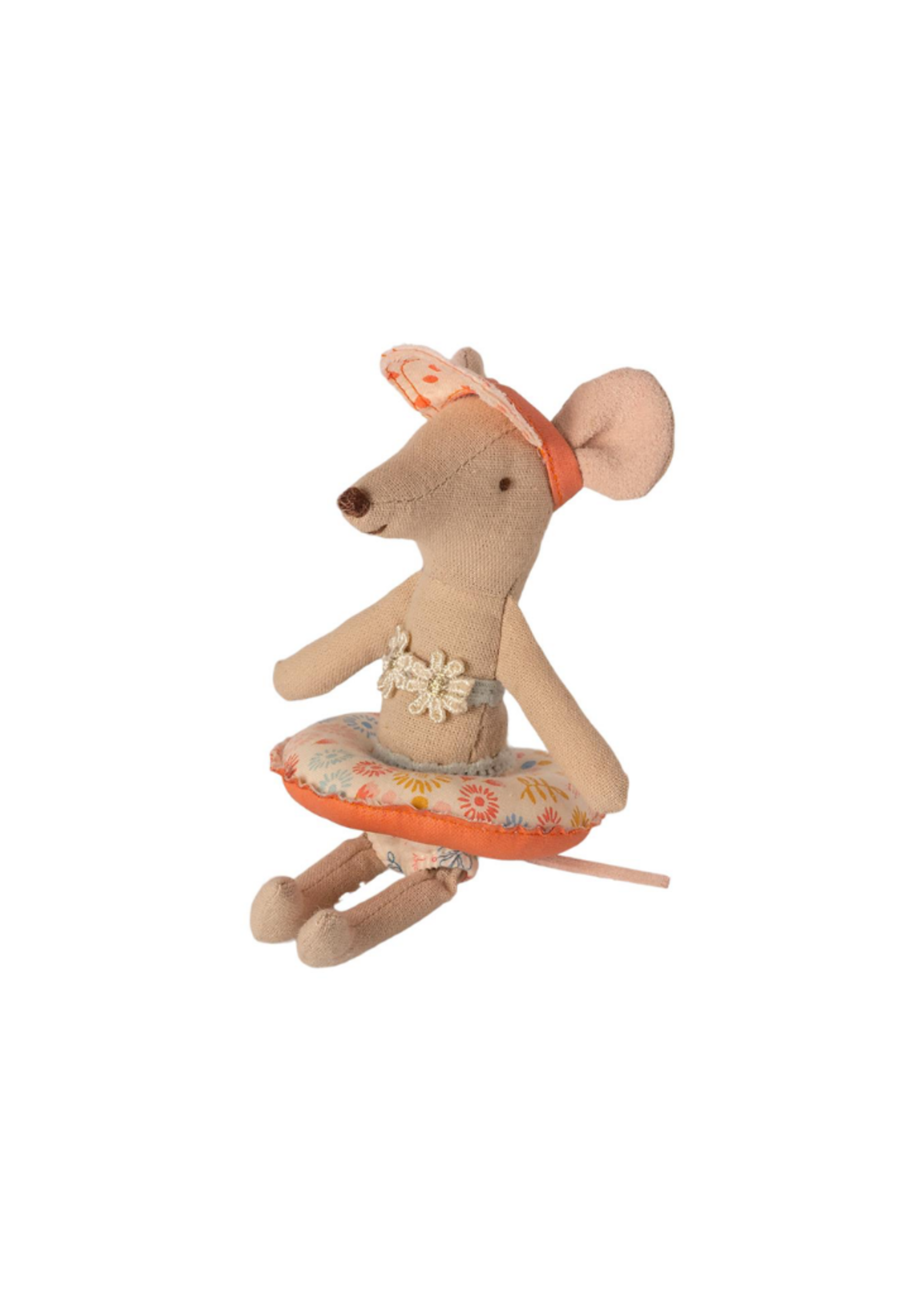 Maileg Float, Small Mouse - Flower